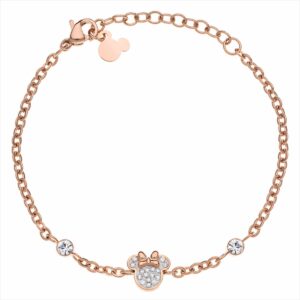 PULSERA ACERO ROSE MINNIE