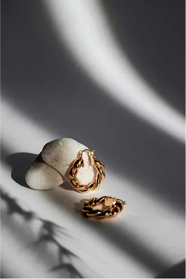 Pendientes de oro