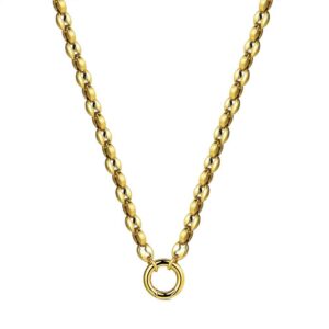 COLLAR ACERO DORADO PARA CHARMS ROCIO MARTIN
