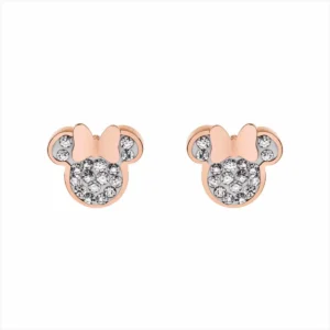 PENDIENTES ACERO ROSE MINNIE DISNEY