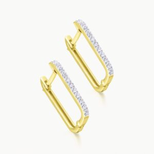 PENDIENTES ORO AMARILLO DIAMANTES LE CARRE
